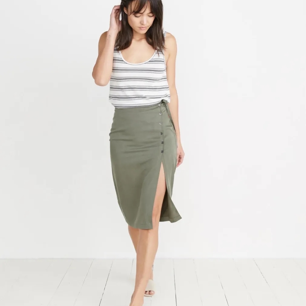 Marine Layer Layla Wrap Skirt
